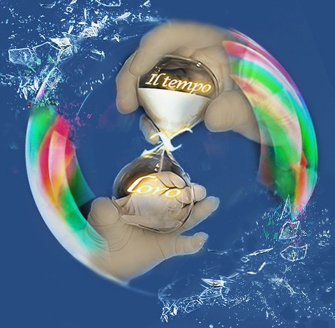 Logo il tempo per l'oro